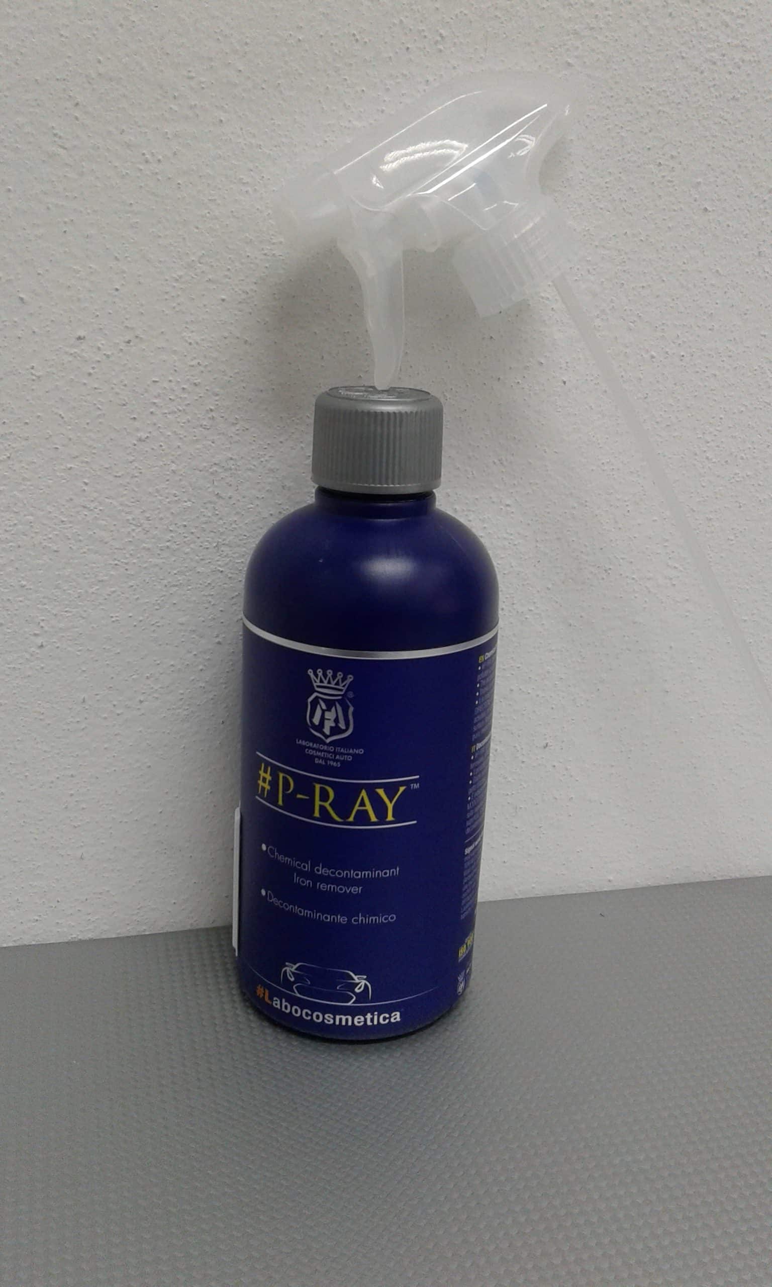 P-Ray 500Ml Decontaminante Chimico Per Vetture Nuove E Usate