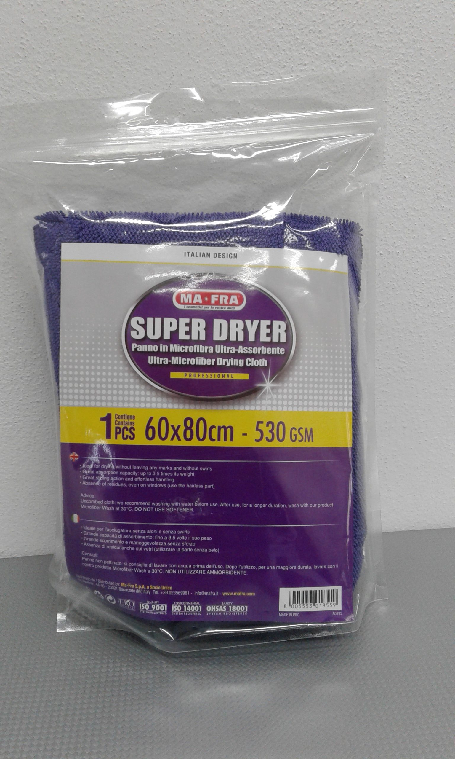Super Dryer Panno In Microfibra Ultra Assorbente