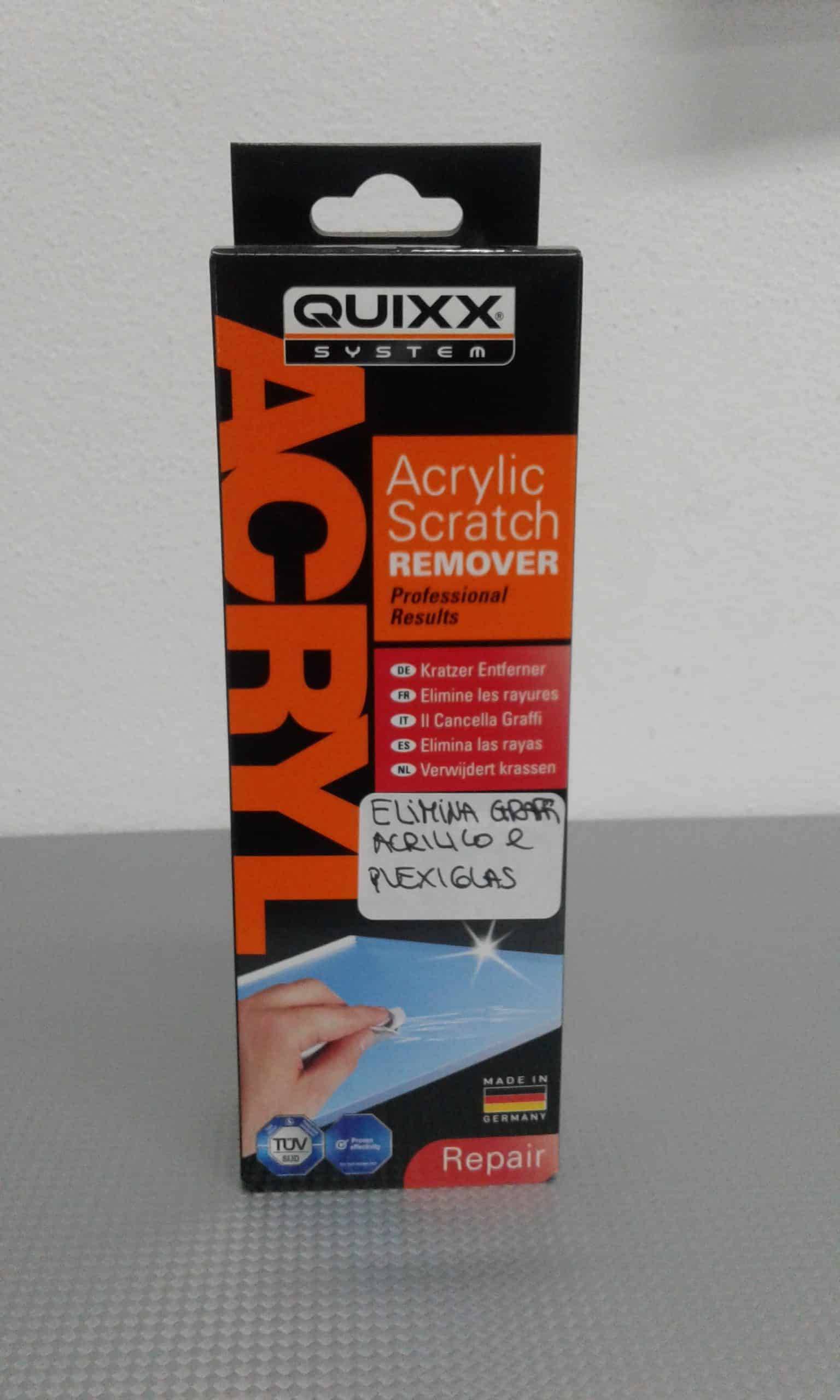 Elimina Graffi Per Superfici In Acrile E Plexiglas – Quixx – Smart Repair Elimina Graffi Per Superfici In Acrile E Plexiglas – Quixx – Smart Repair
