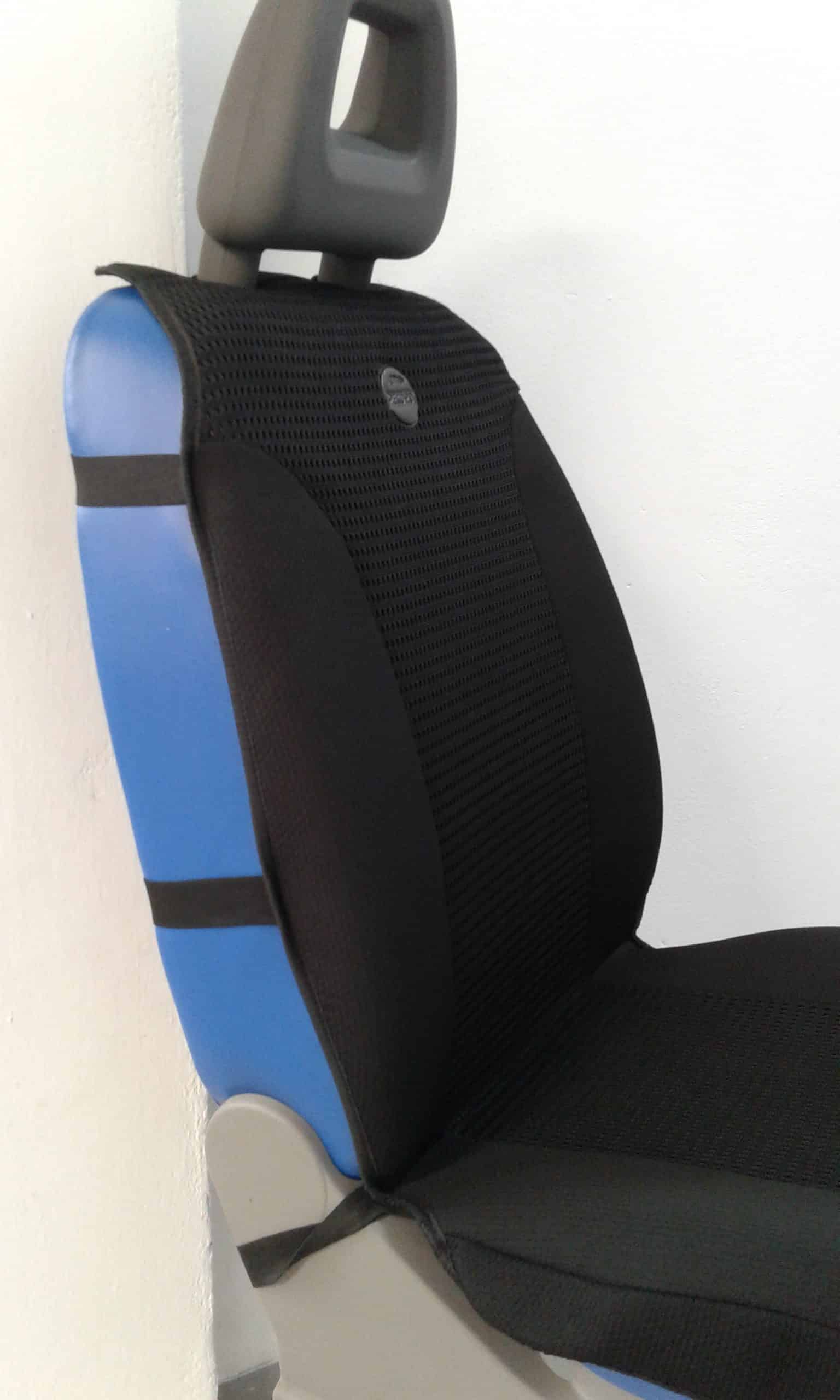 Coppia Coprisedili Linea Bi-Road Nero/Rosso - Record - immagine 5