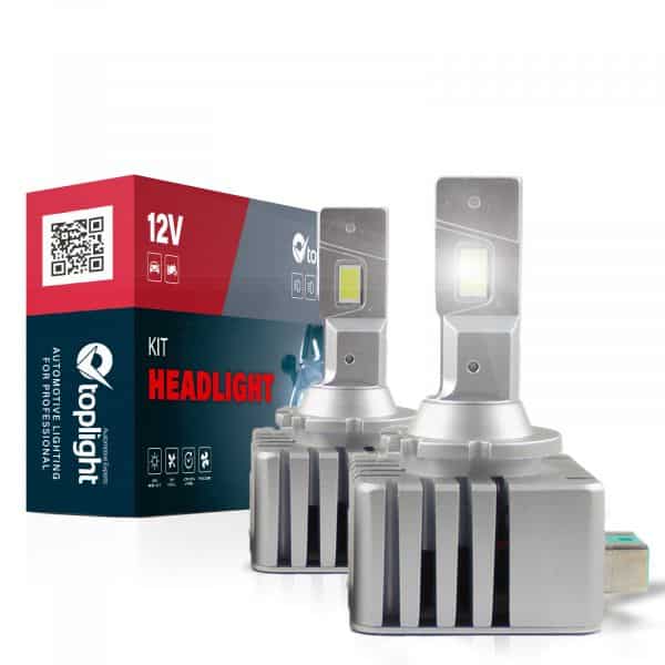 Kit Modifica Xenon In Led D3 Top Light 6000K 8000 Lux