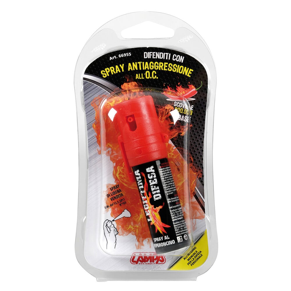 Spray Antiaggressione Al Peperoncino 15 Ml – Lampa Spray Antiaggressione Al Peperoncino 15 Ml – Lampa