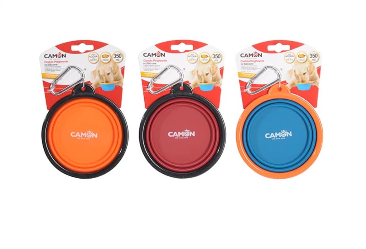 Ciotola Pieghevole In Silicone Per Acqua C037/2 Camon - immagine 2