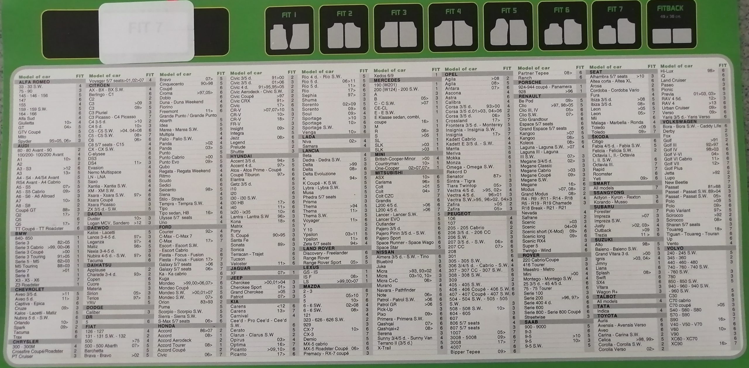 Tappeti In Gomma Solo Anteriore Rubberfit 6 - immagine 2
