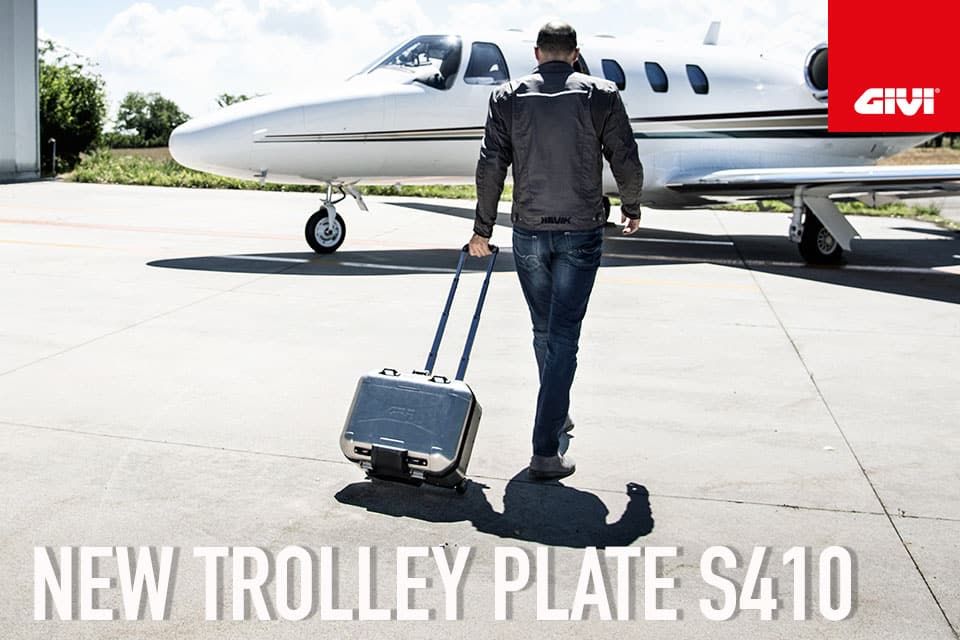 Piastra/Staffa Portabauletto Trolley S410 Givi - immagine 4