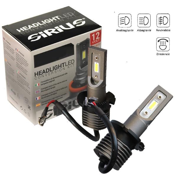 Kit Conversione Led Sirius D1/D2 D3/D4 Art. Xl D Csp Led Csp