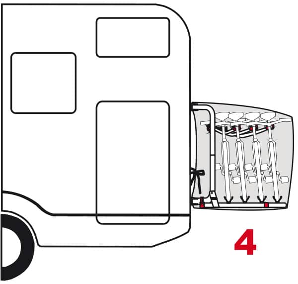 Bike Cover S 4 Bici - immagine 5