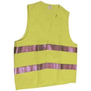 Giubbino Gilet Rifrangente Giallo Giubbino Gilet Rifrangente Giallo