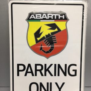 Pannello Only Parking Abarth Pannello Only Parking Abarth