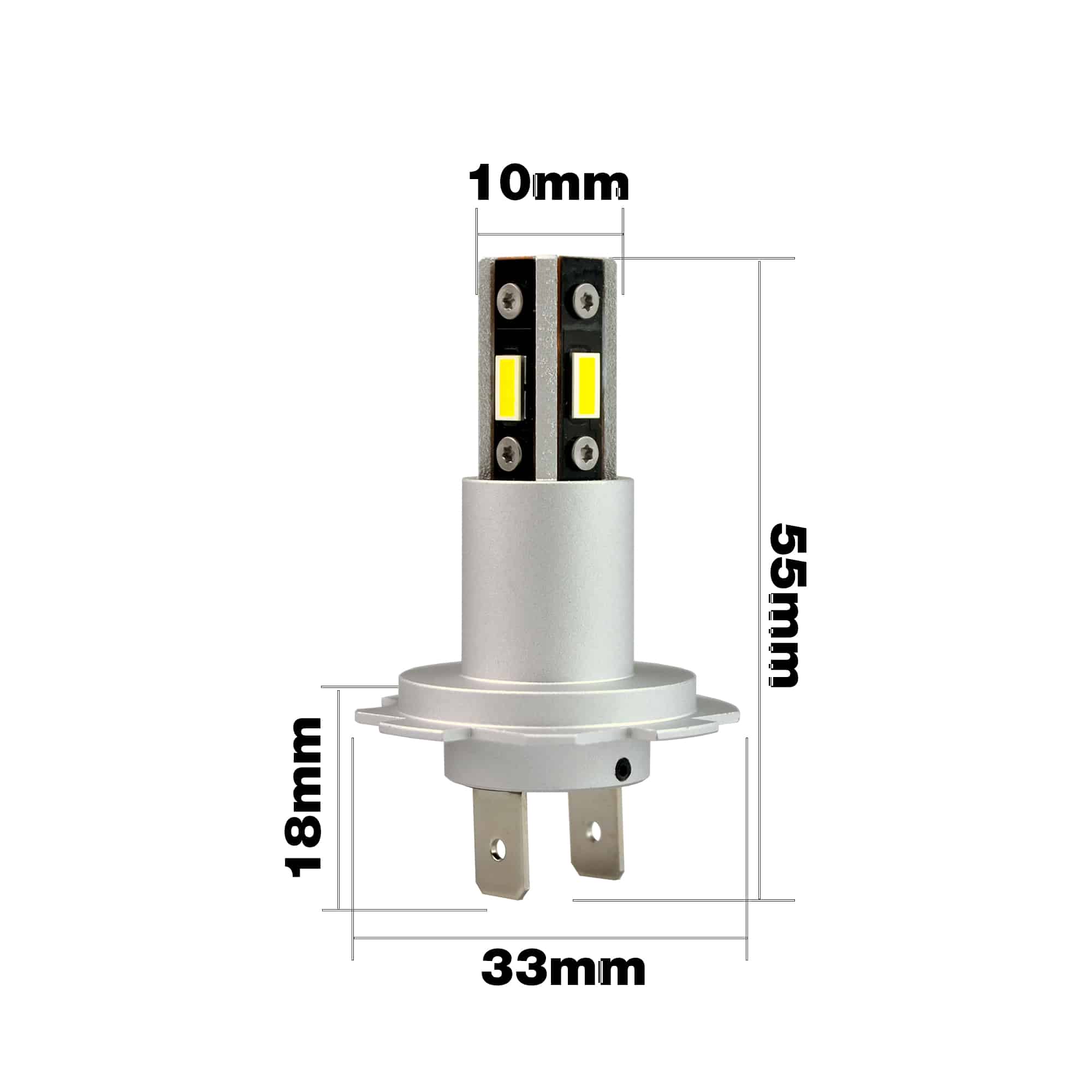 Kit Conversione Led H7-H18 Iluz 360° Z36 Simoni Racing - immagine 3